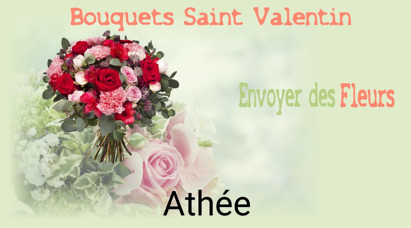 Roses de Saint-Valentin livrées à Athée
